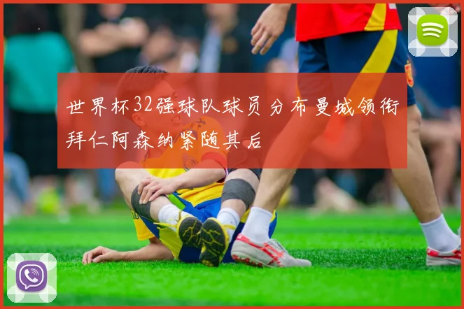 世界杯32强球队球员分布曼城领衔拜仁阿森纳紧随其后